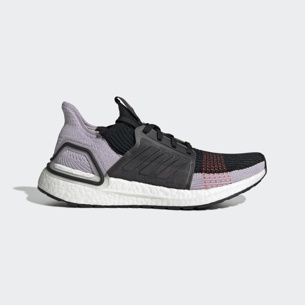 Adidasi Alergare Adidas Ultraboost 19 Dama Romania - Negrii/Rosii G27489
